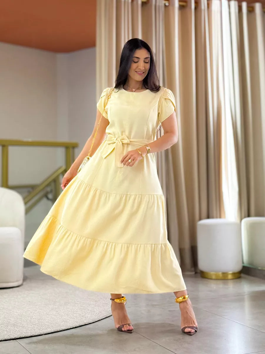 Vestido Livia Amarelo