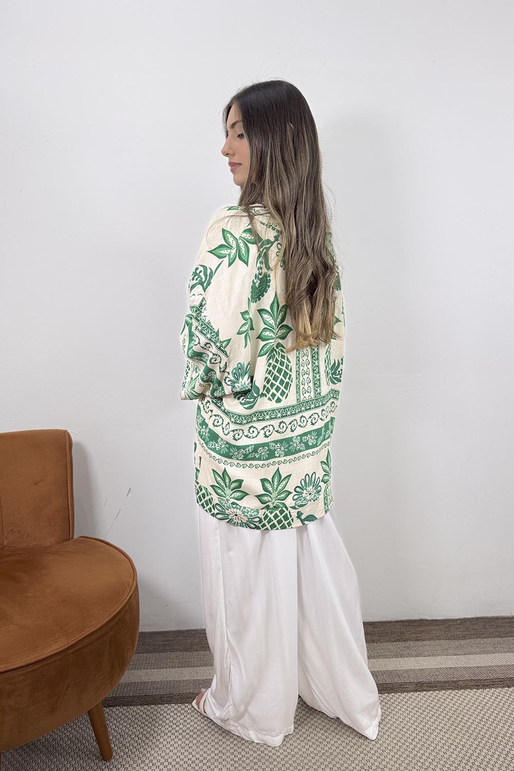 Conjunto Naturais KIMONO & BLUSA