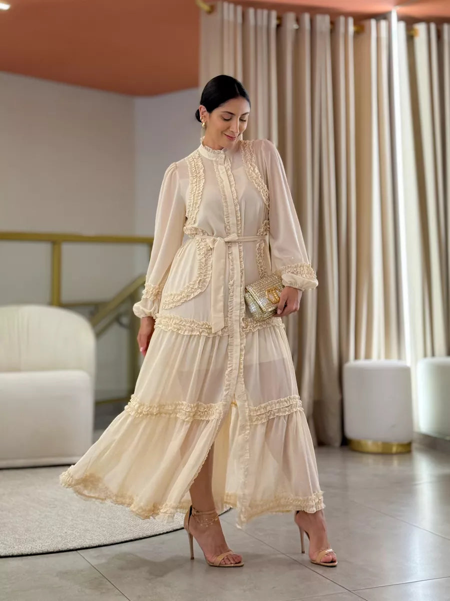 Vestido Beatriz Nude