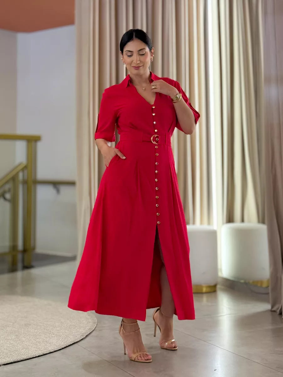 Vestido Marisa Vermelho