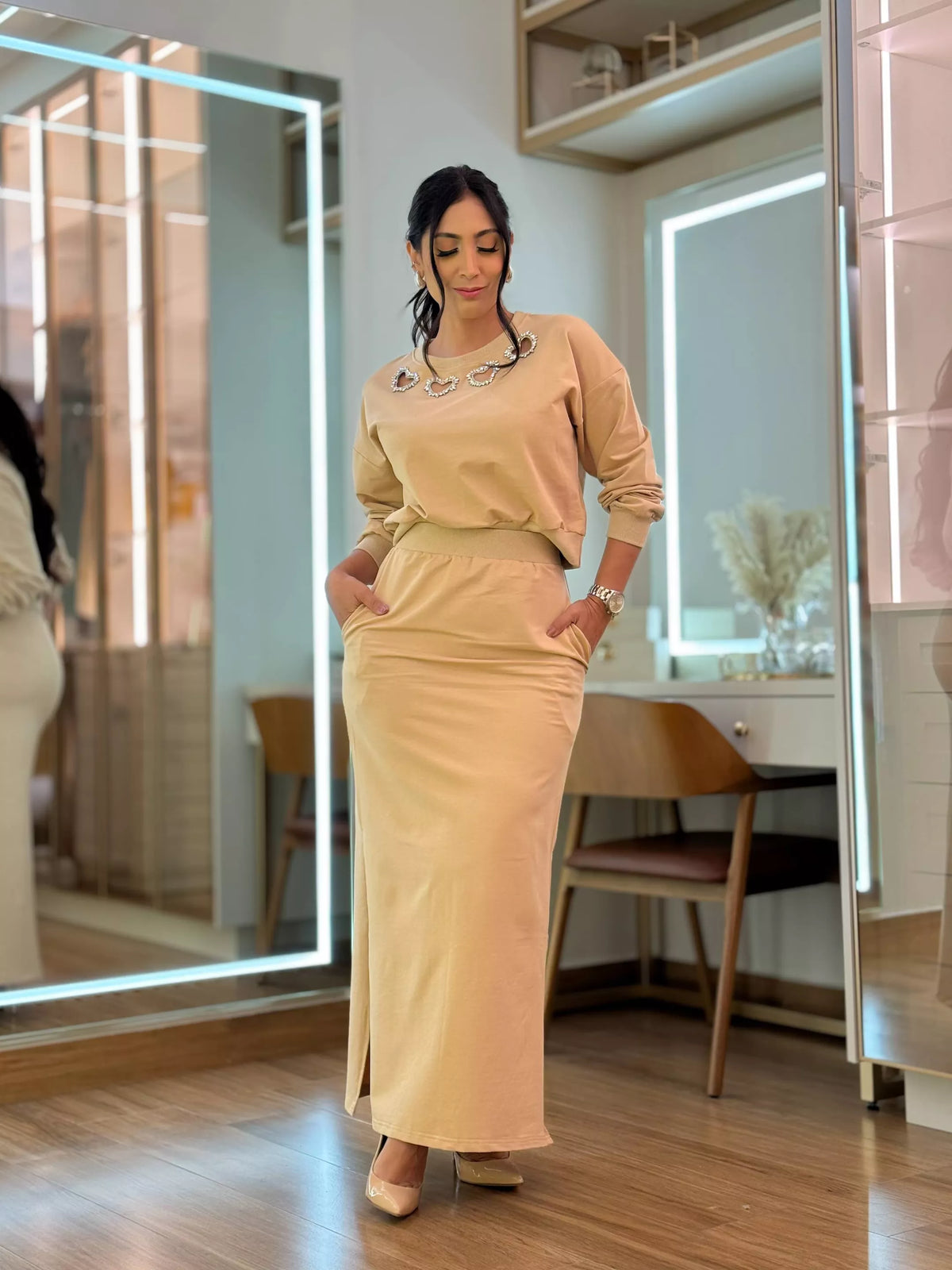 Conjunto Marcela Nude
