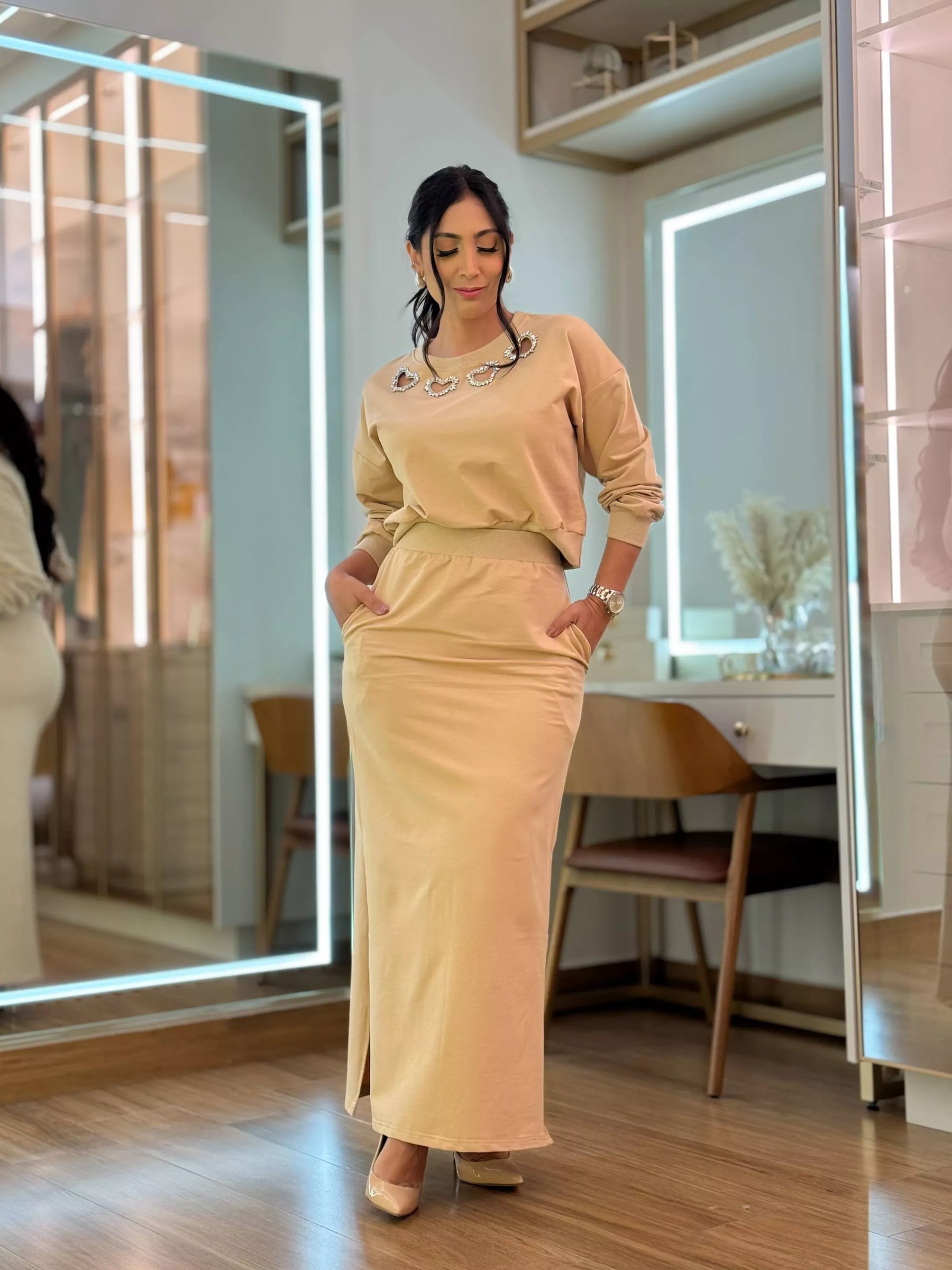 Conjunto Marcela Nude